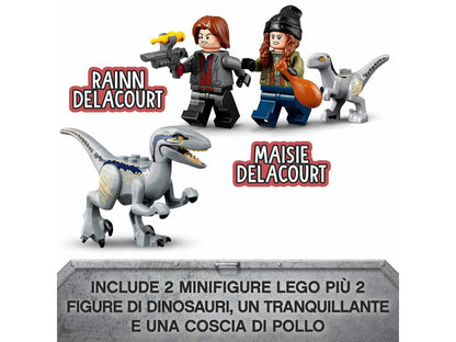 LEGO JURASSIC WORLD CATTURA DEI VELOCIRAPTOR 76946