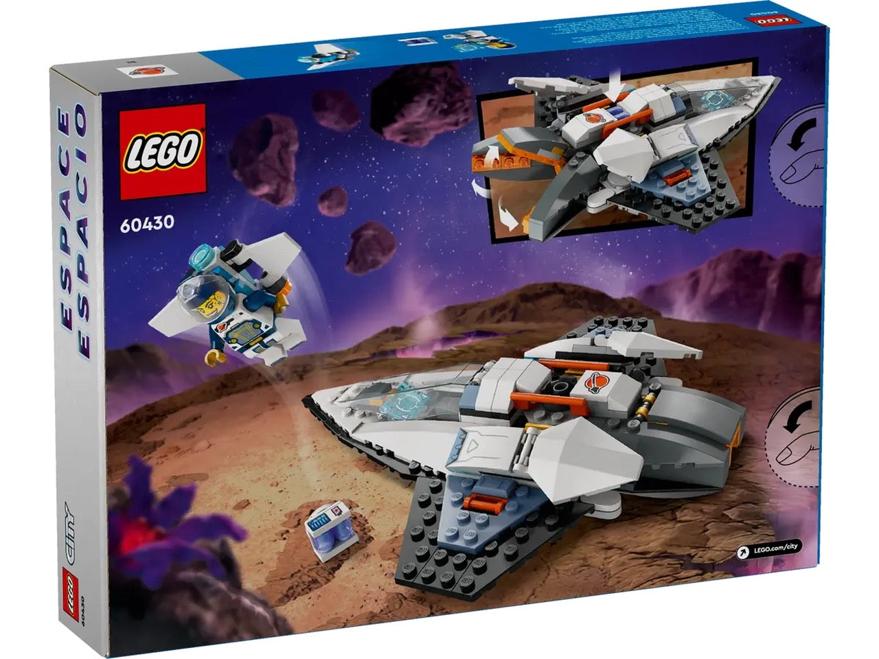 LEGO CITY SPACE ASTRONAVE INTERSTELLAR 60430