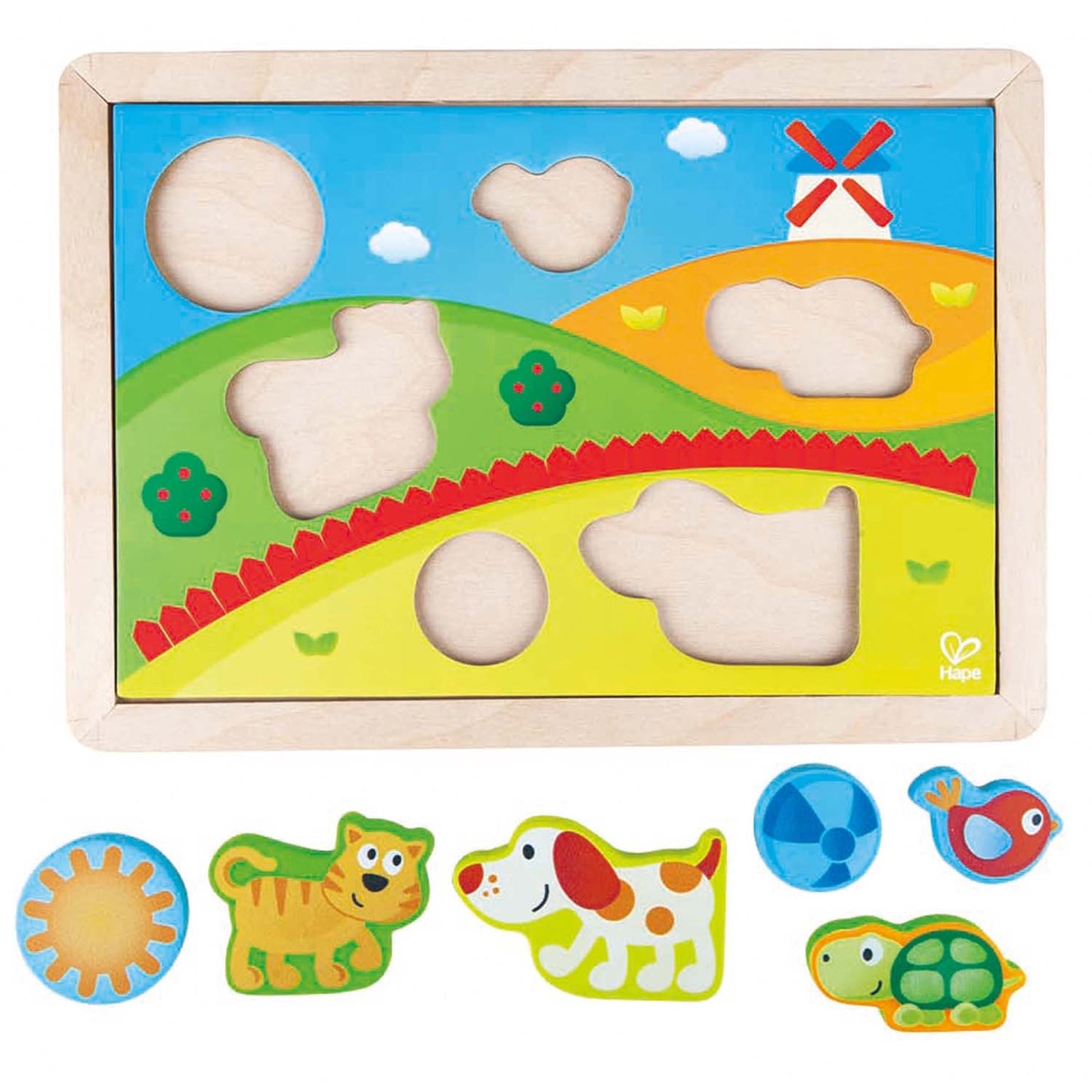 Sunny Valley Puzzle 3 in 1