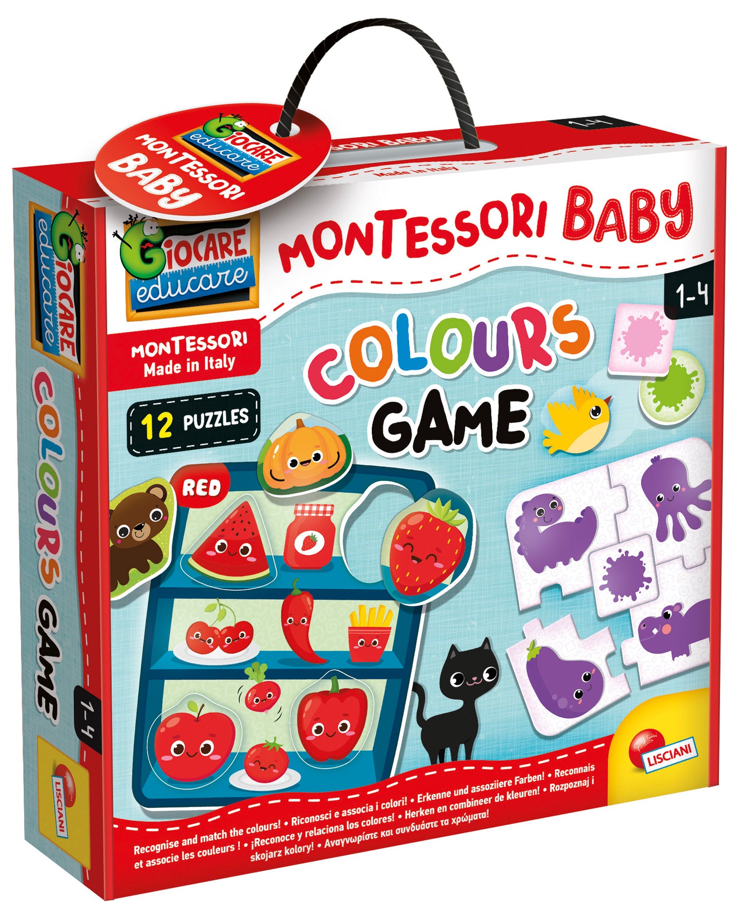 MONTESSORI BABY COLOUR GAME