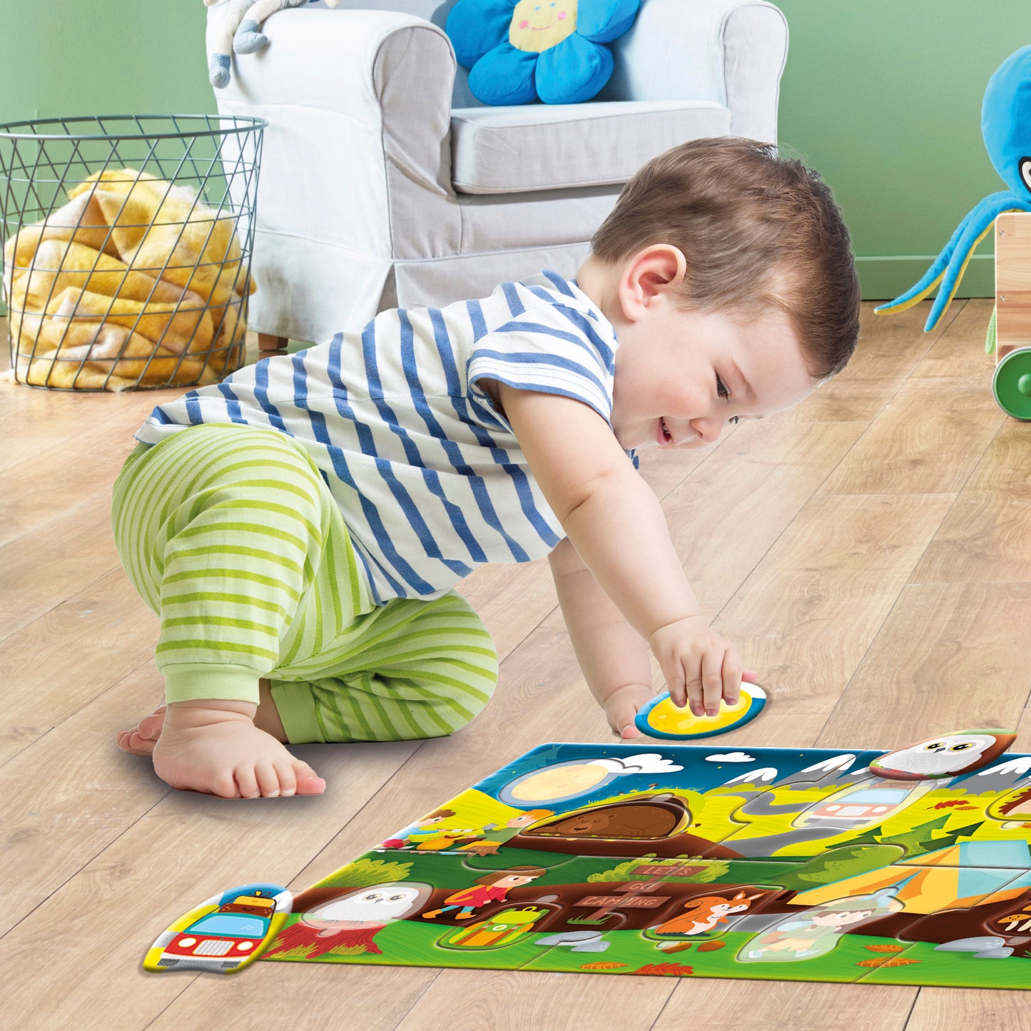 CAROTINA BABY PUZZLE PANORAMA THE WOOD