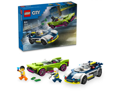 60415 Lego City Police Inseguimento della Macchina da Corsa