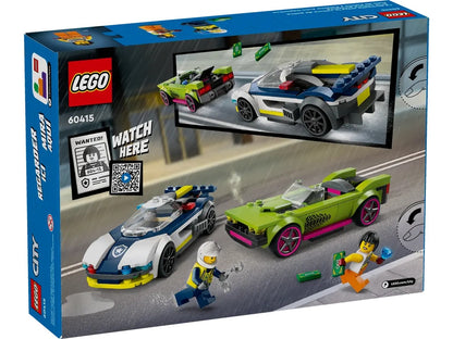 60415 Lego City Police Inseguimento della Macchina da Corsa