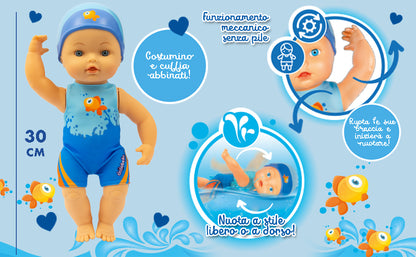 Cicciobello Swimming