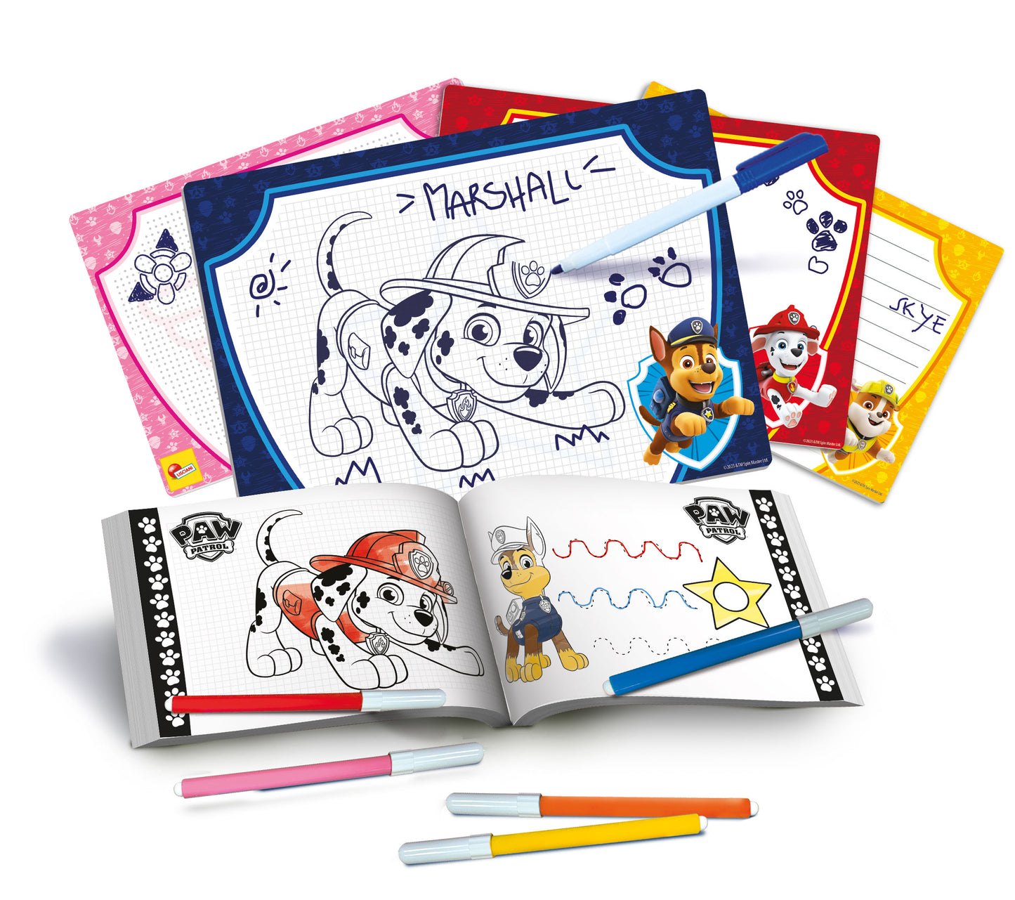 Paw Patrol scuola di disegno