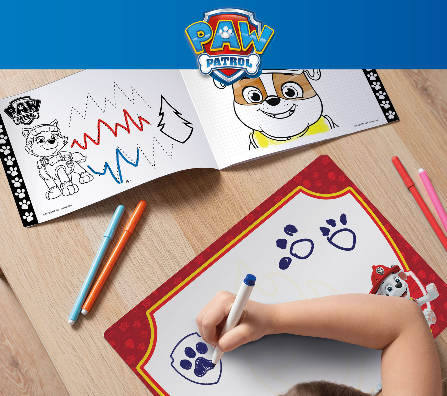 Paw Patrol scuola di disegno