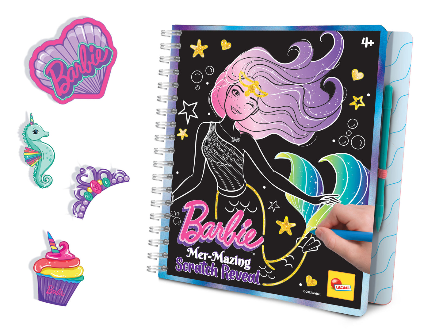 Barbie Sketchbook Mer-Mazing Scratch Reveal