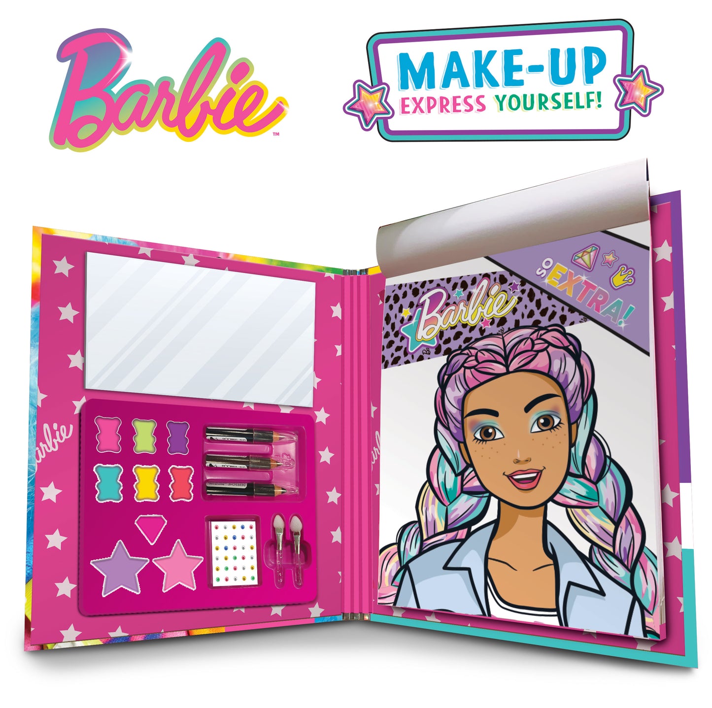 Barbie Sketchbook Make-Up Express Yourself