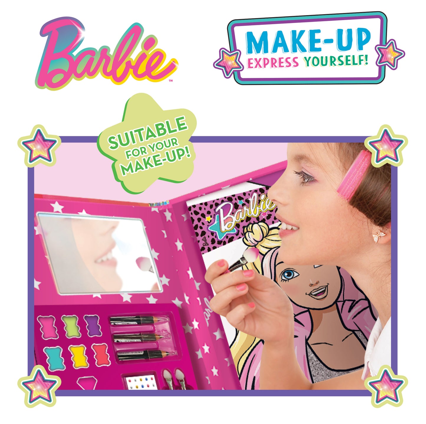 Barbie Sketchbook Make-Up Express Yourself