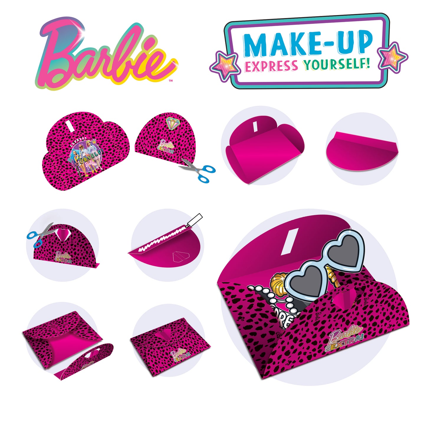 Barbie Sketchbook Make-Up Express Yourself