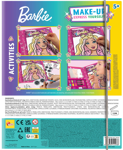 Barbie Sketchbook Make-Up Express Yourself