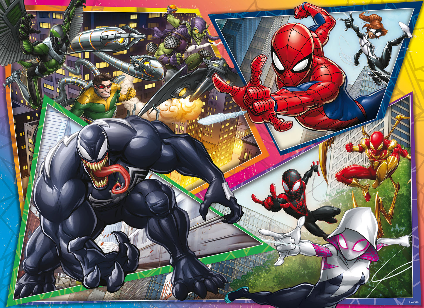 MARVEL PUZZLE DF MAXI FLOOR 150 SPIDERMAN