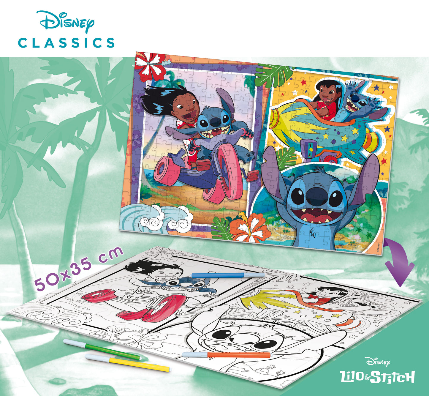 Disney Puzzle Df Plus 250 Lilo & Stitch