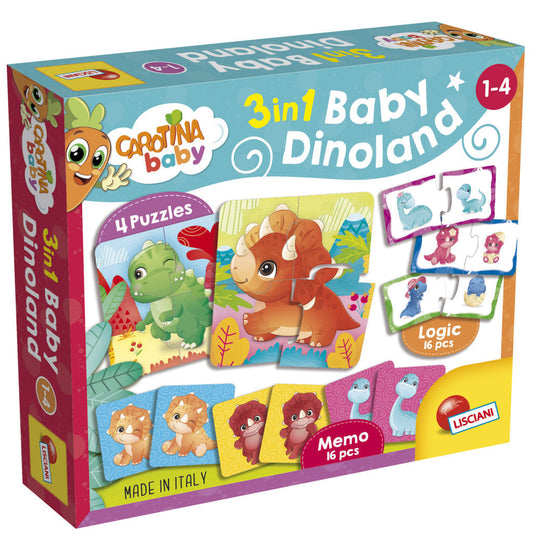 CAROTINA BABY DINOLAND (PUZZLE + 3D)