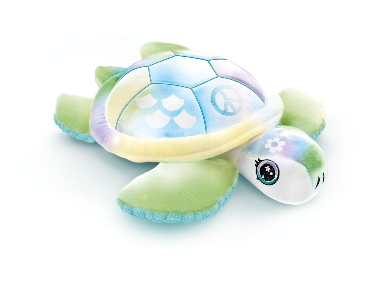 AIRBRUSH PLUSH TARTARUGA GREEN - Locotoys