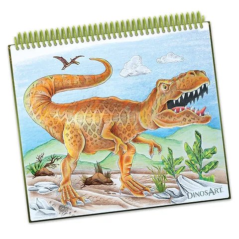 Album da disegno creativo Dinosart - Locotoys