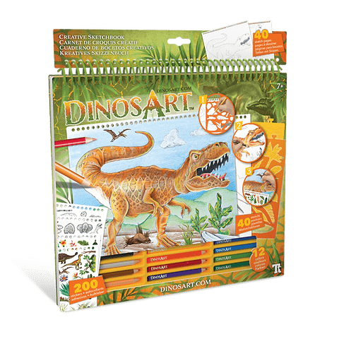 Album da disegno creativo Dinosart - Locotoys