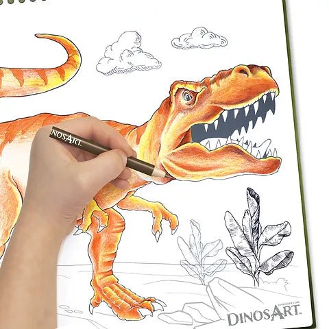 Album da disegno creativo Dinosart - Locotoys