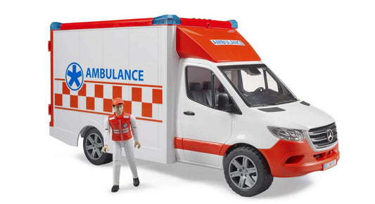 Ambulanza MB Sprinter con autista 02676 - Locotoys