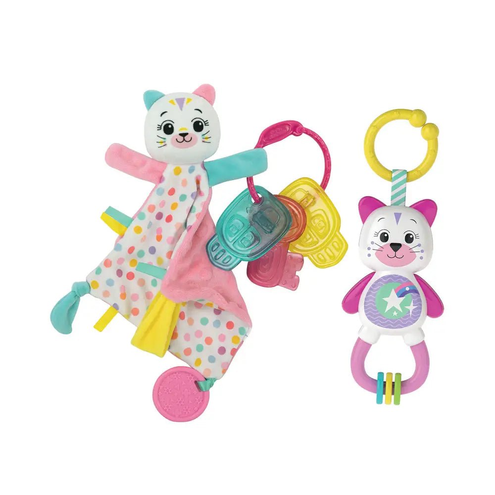 Baby Gift Set - Kitty Set Regalo per Neonati - Locotoys