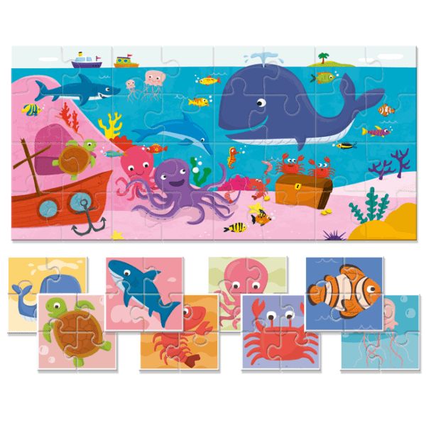 Baby Puzzle - Il mare - Locotoys