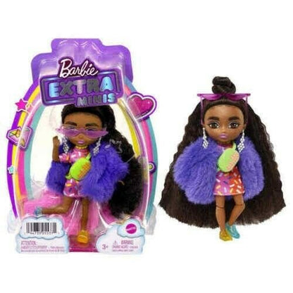 BARBIE EXTRA MINIS PELLICCIA VIOLA - Locotoys