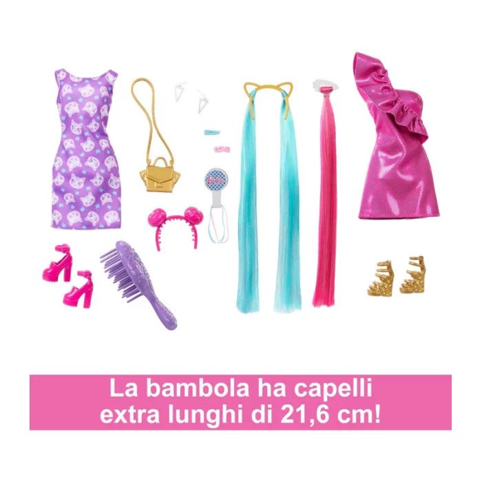 BARBIE SUPER CHIOMA - Locotoys