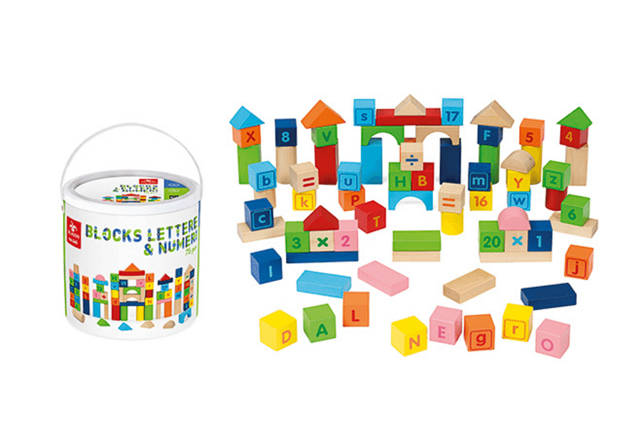 Blocks Lettere e Numeri - Locotoys