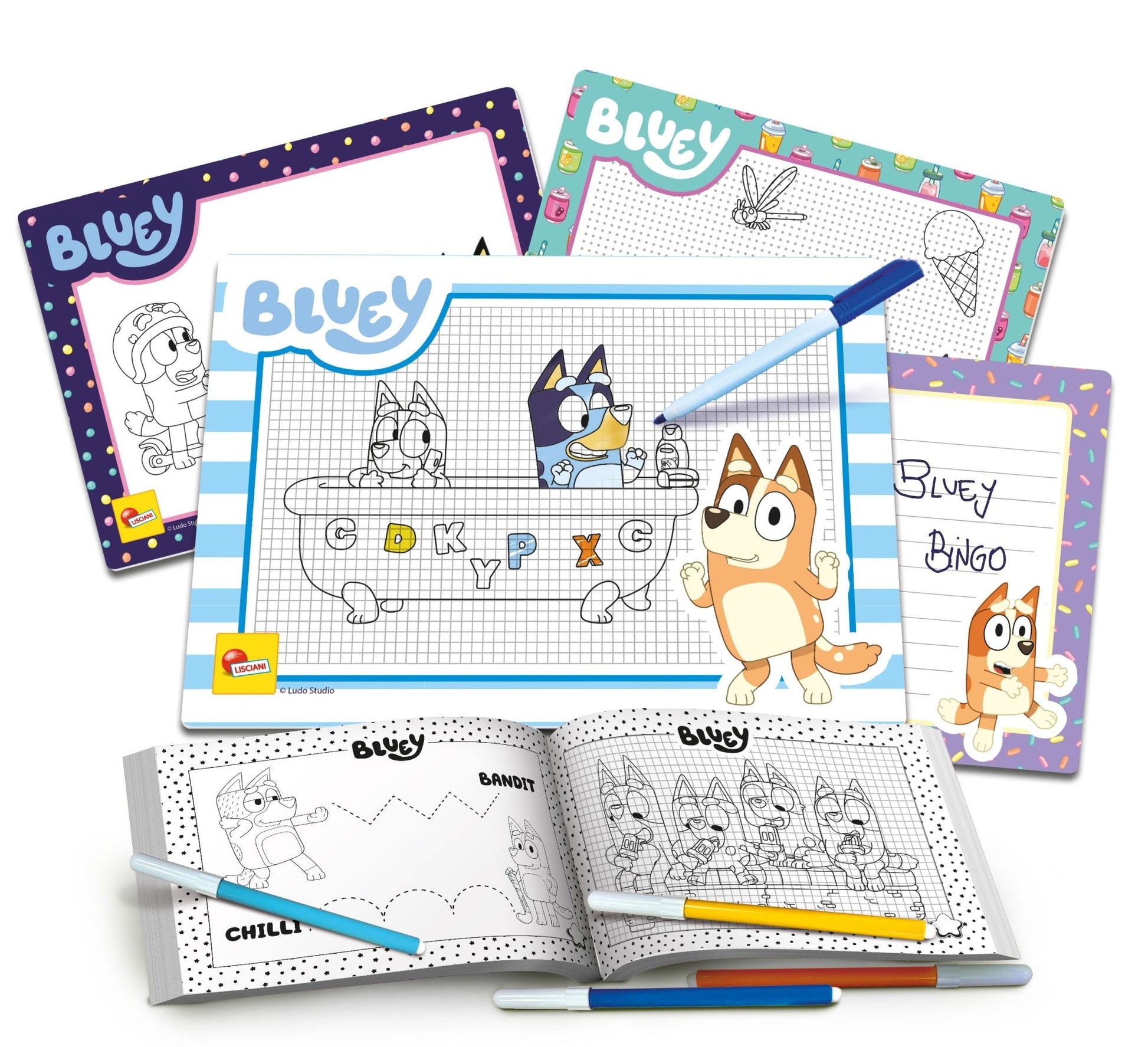 Bluey Drawing School - Locotoys