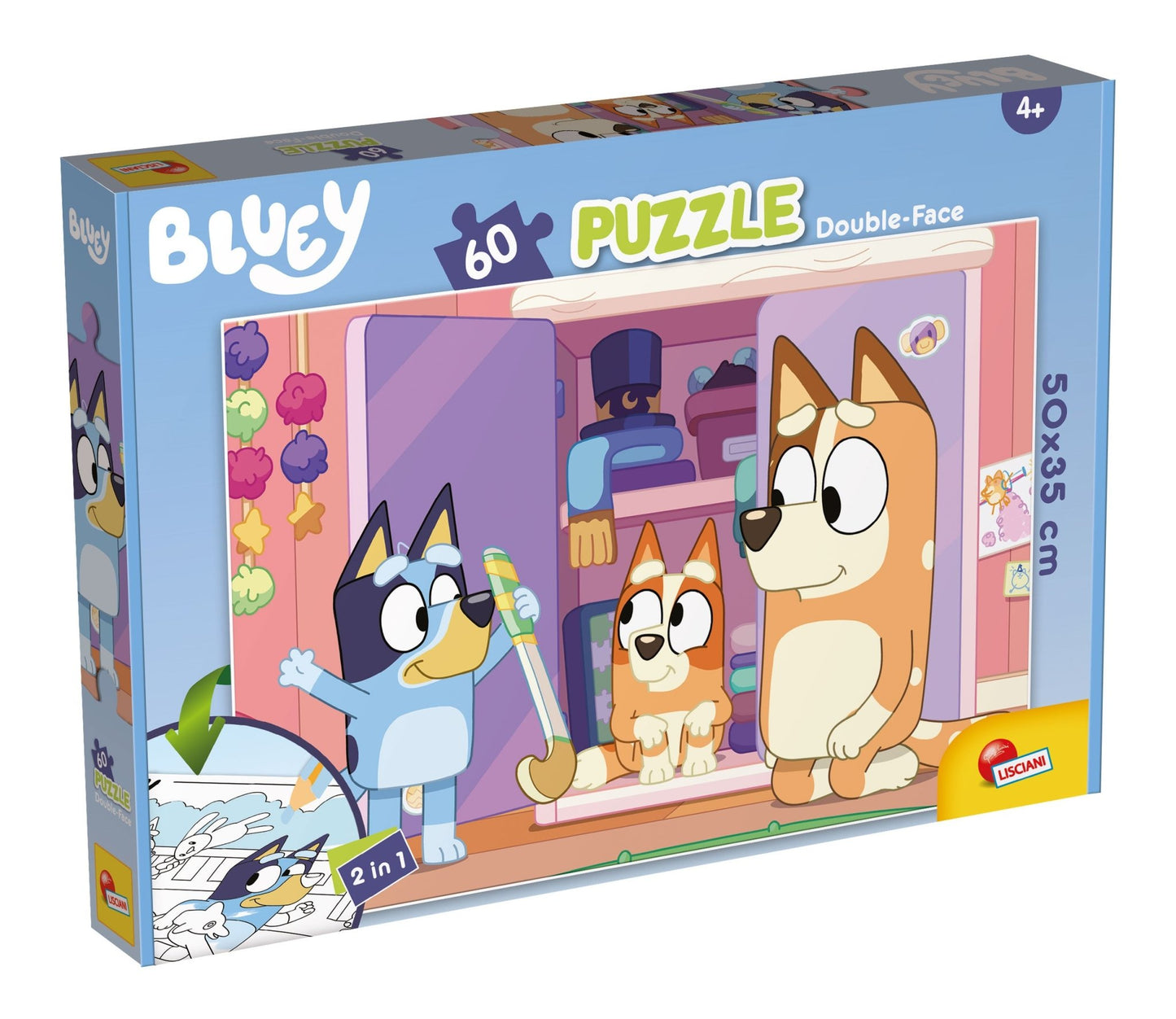 Bluey Puzzle Df Plus 60 - Locotoys