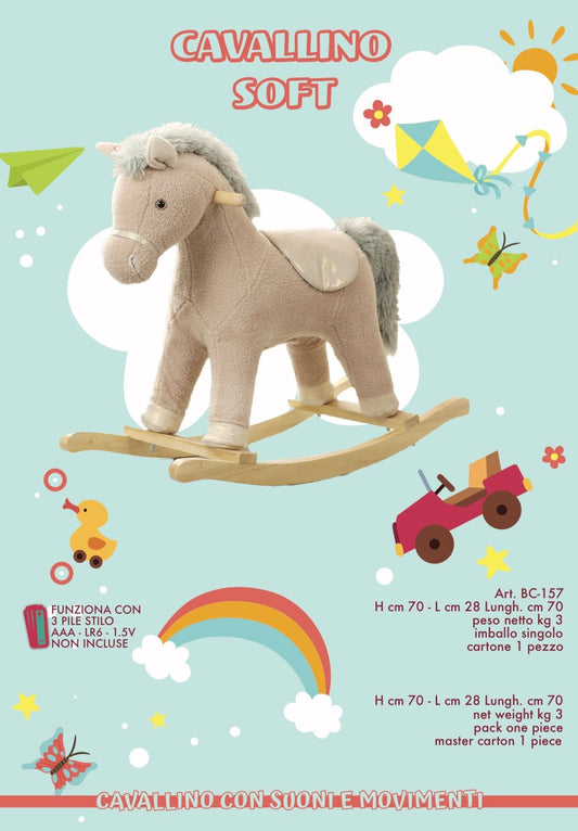 CAVALLINO A DONDOLO SOFT - Locotoys