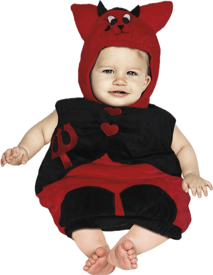 Costume Diavolino Saccotto 6-12 mesi - Locotoys