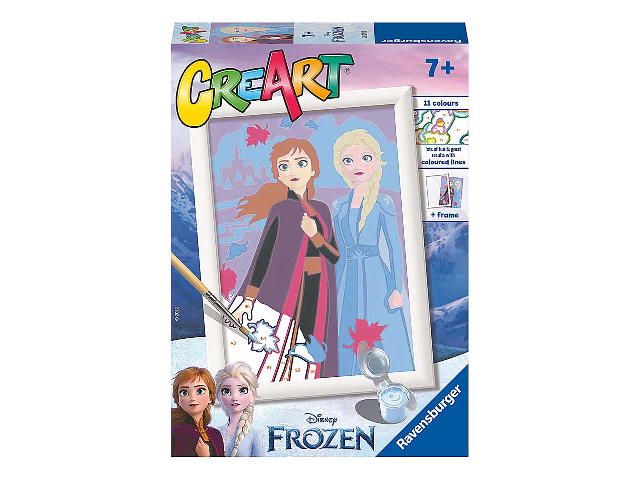 Creart Frozen Anna e Elsa - Locotoys