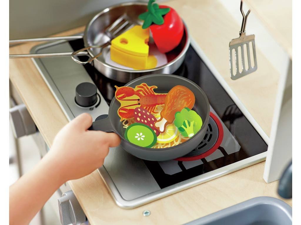 Cucina e servi con padella divertente - Locotoys