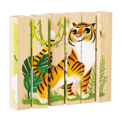 Four Puzzle Animali Da Salvare - Locotoys