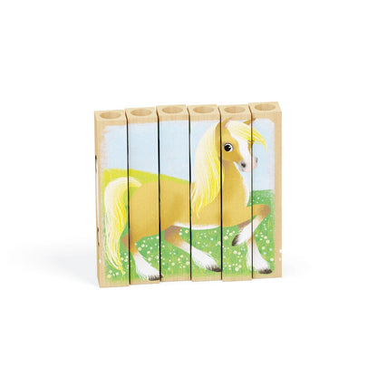 Four Puzzle Animali della fattoria - Locotoys