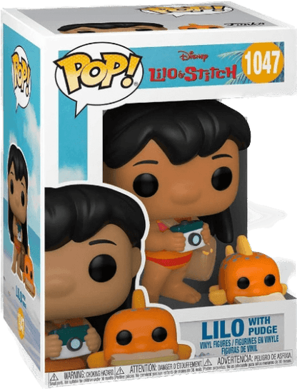 Funko Pop 1047 - Lilo With Pudge - Lilo & Stitch - Locotoys