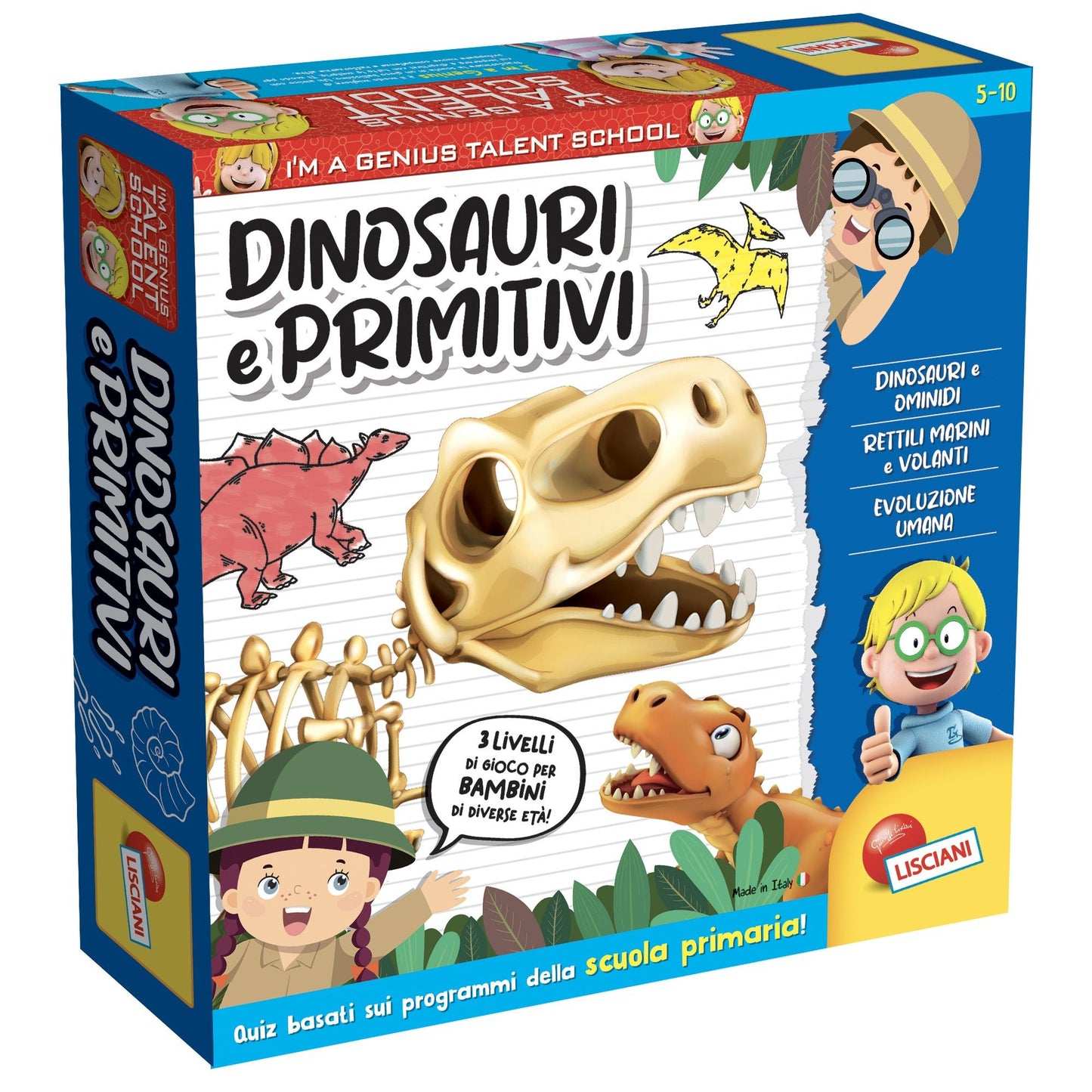 I’m a genius Dinosauri e Primitivi - Locotoys