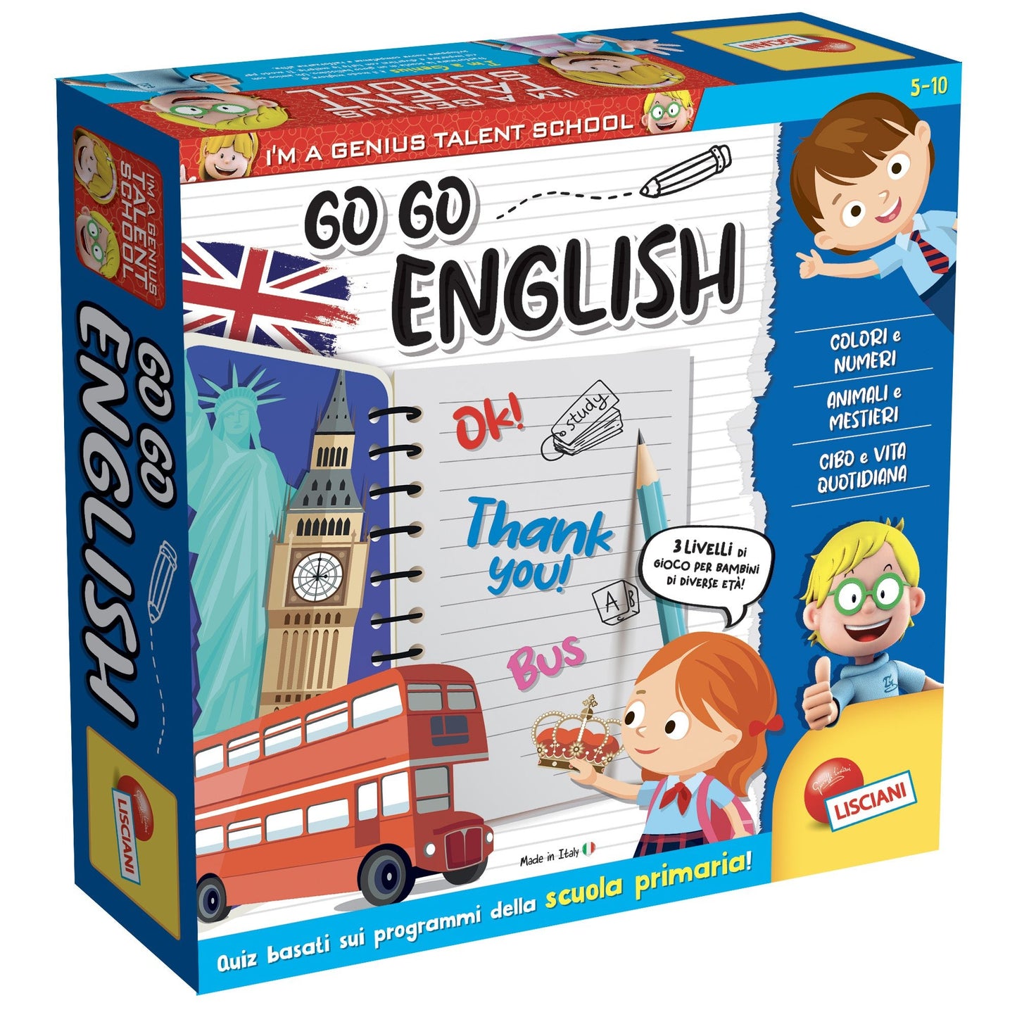 I’m a genius Go-Go English - Locotoys