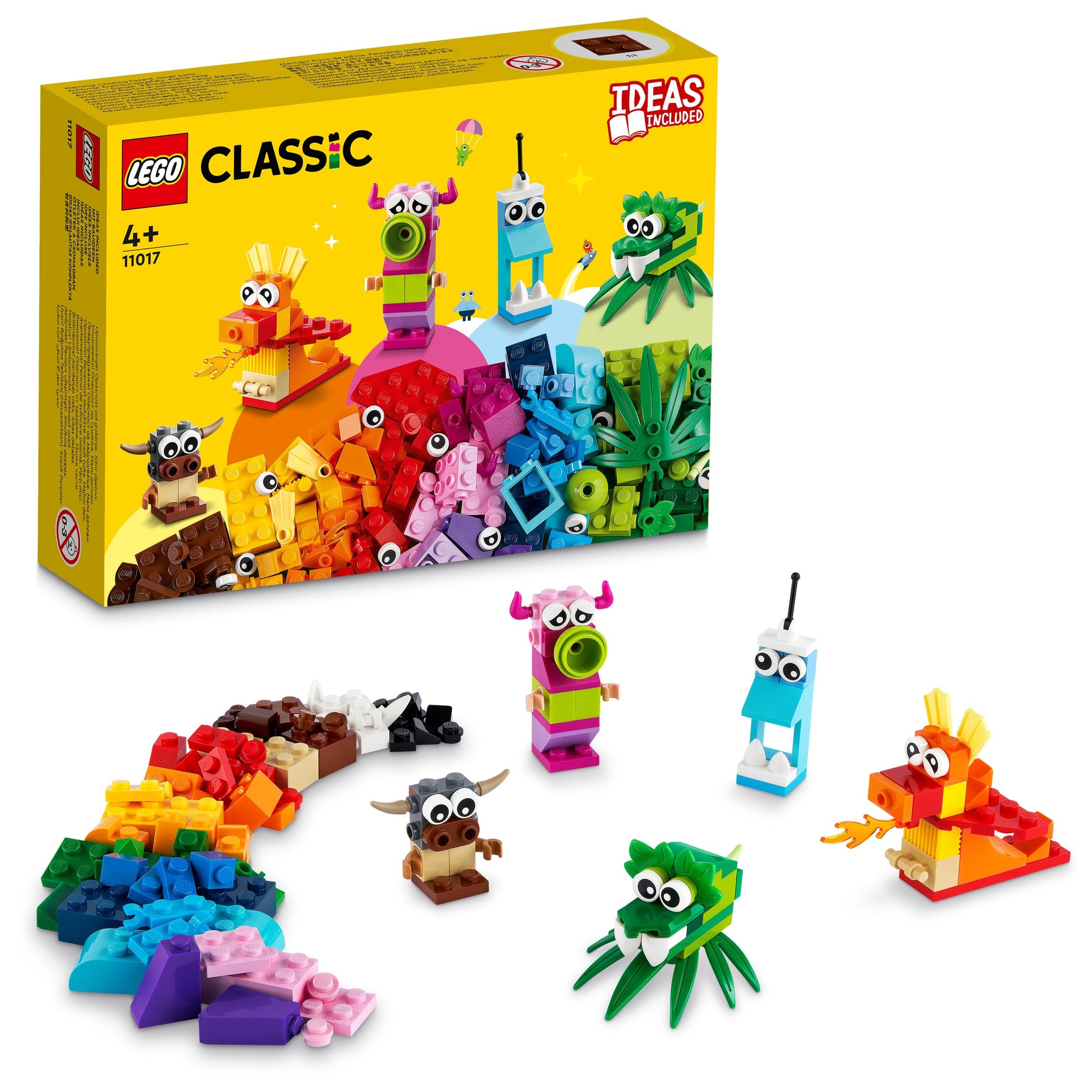 LEGO CLASSIC MOSTRI CREATIVI 11017 - Locotoys