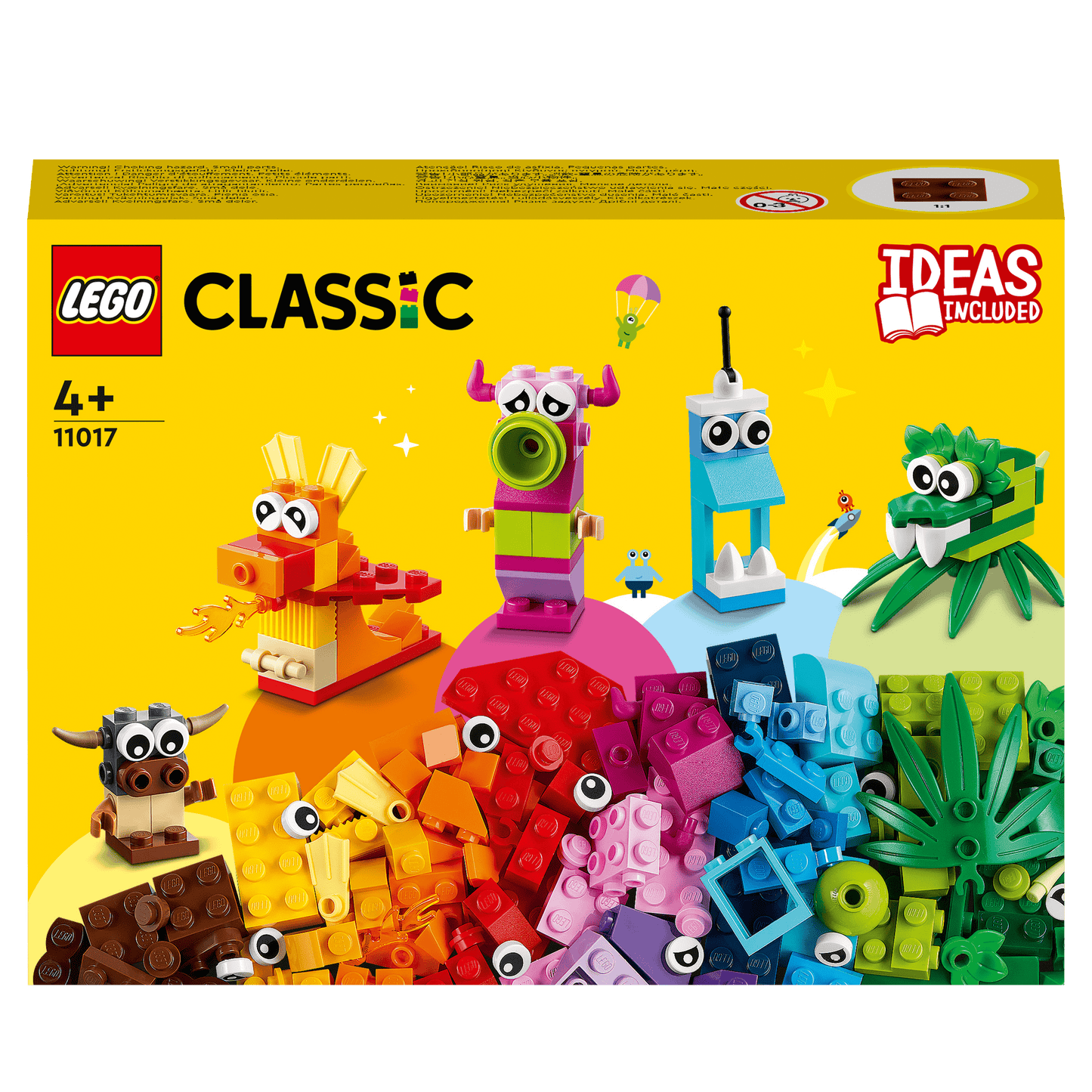 LEGO CLASSIC MOSTRI CREATIVI 11017 - Locotoys