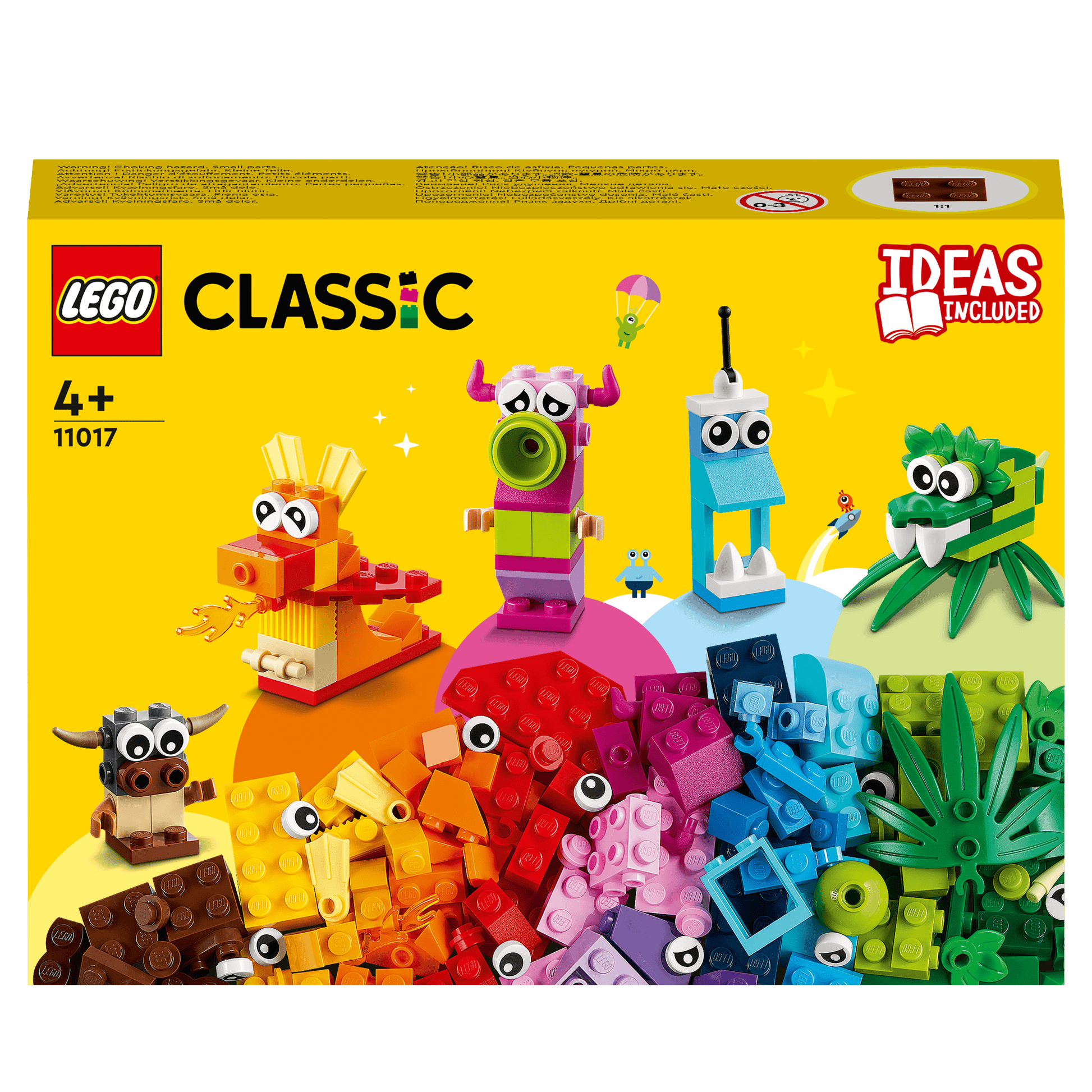 LEGO CLASSIC MOSTRI CREATIVI 11017 - Locotoys