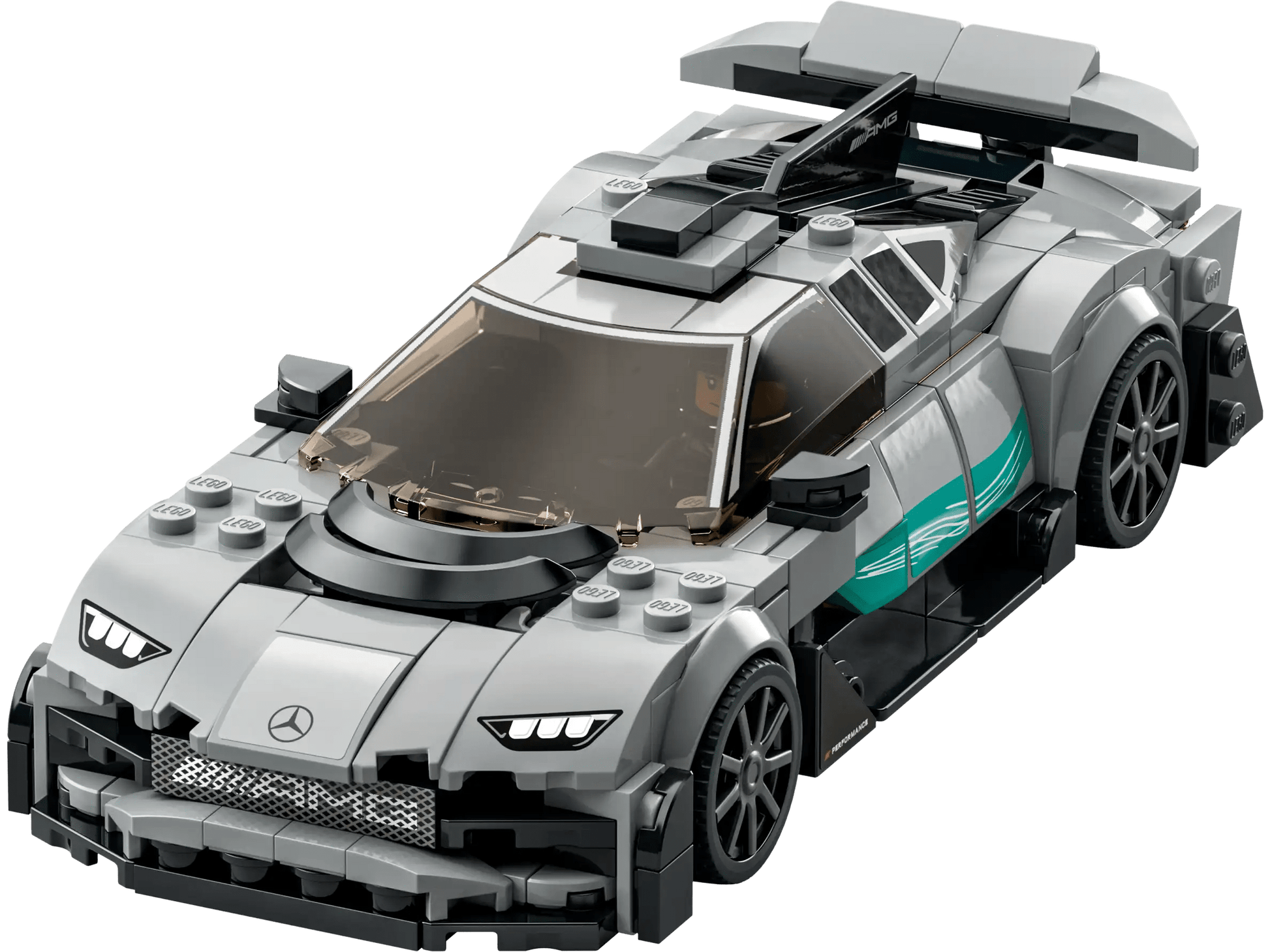 Lego Mercedes-AMG F1 W12 E Performance e Mercedes-AMG Project One - Locotoys