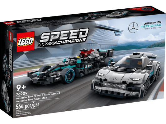 Lego Mercedes-AMG F1 W12 E Performance e Mercedes-AMG Project One - Locotoys