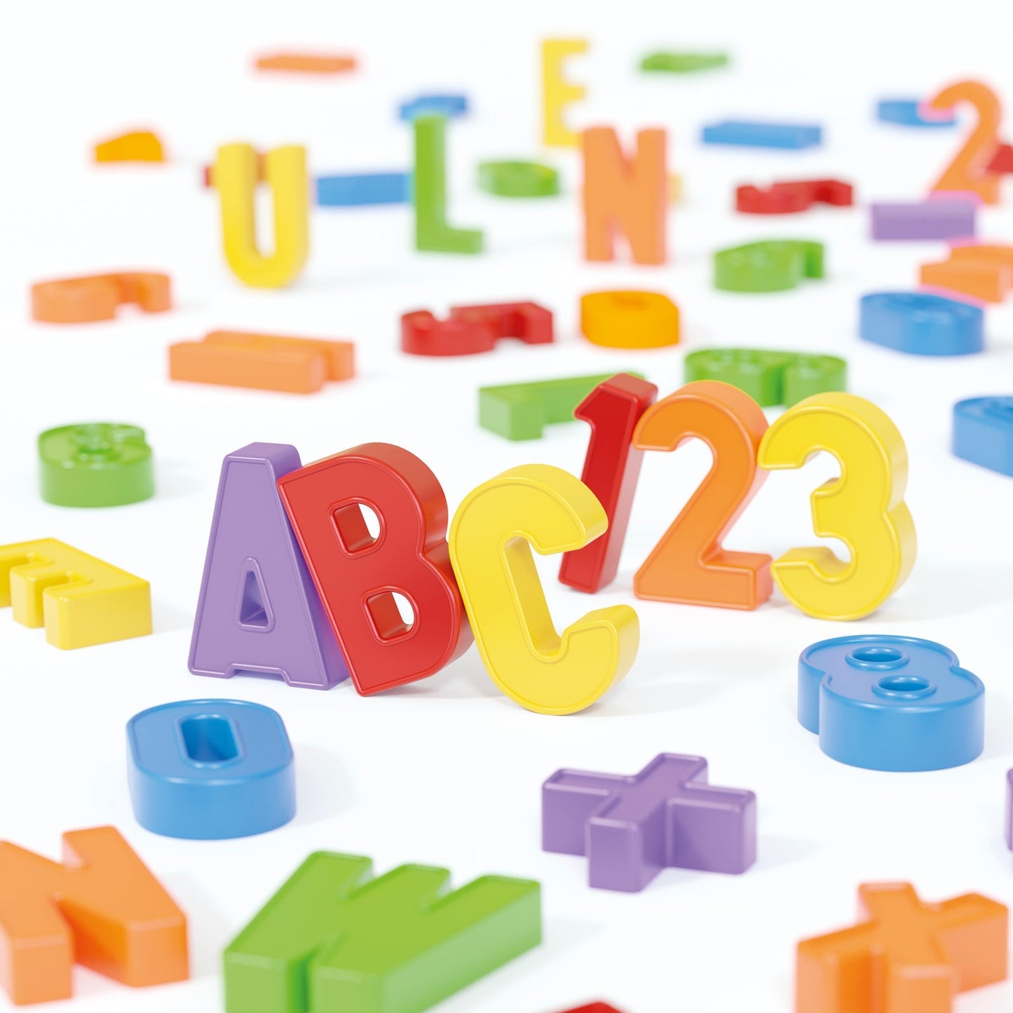 Magnetic ABC + 123 - Locotoys