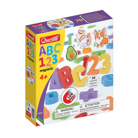 Magnetic ABC + 123 - Locotoys