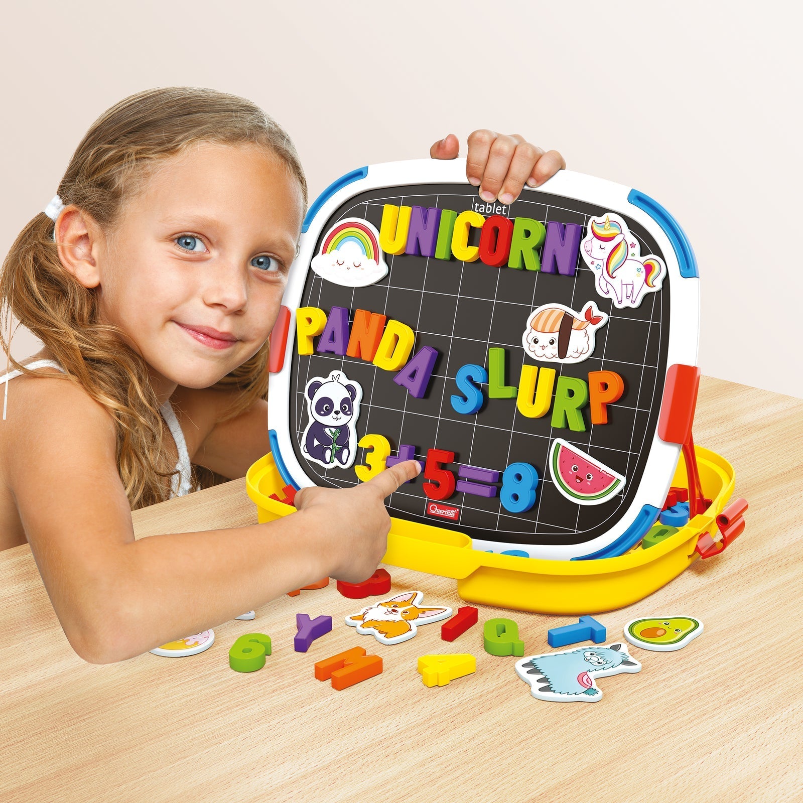 Magnetic Tablet Lettere + Numeri - Locotoys