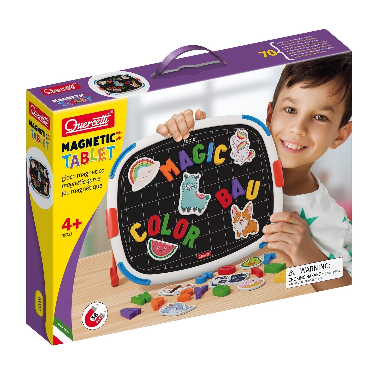 Magnetic Tablet Lettere - Locotoys