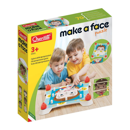 Make a face puzzle - Locotoys