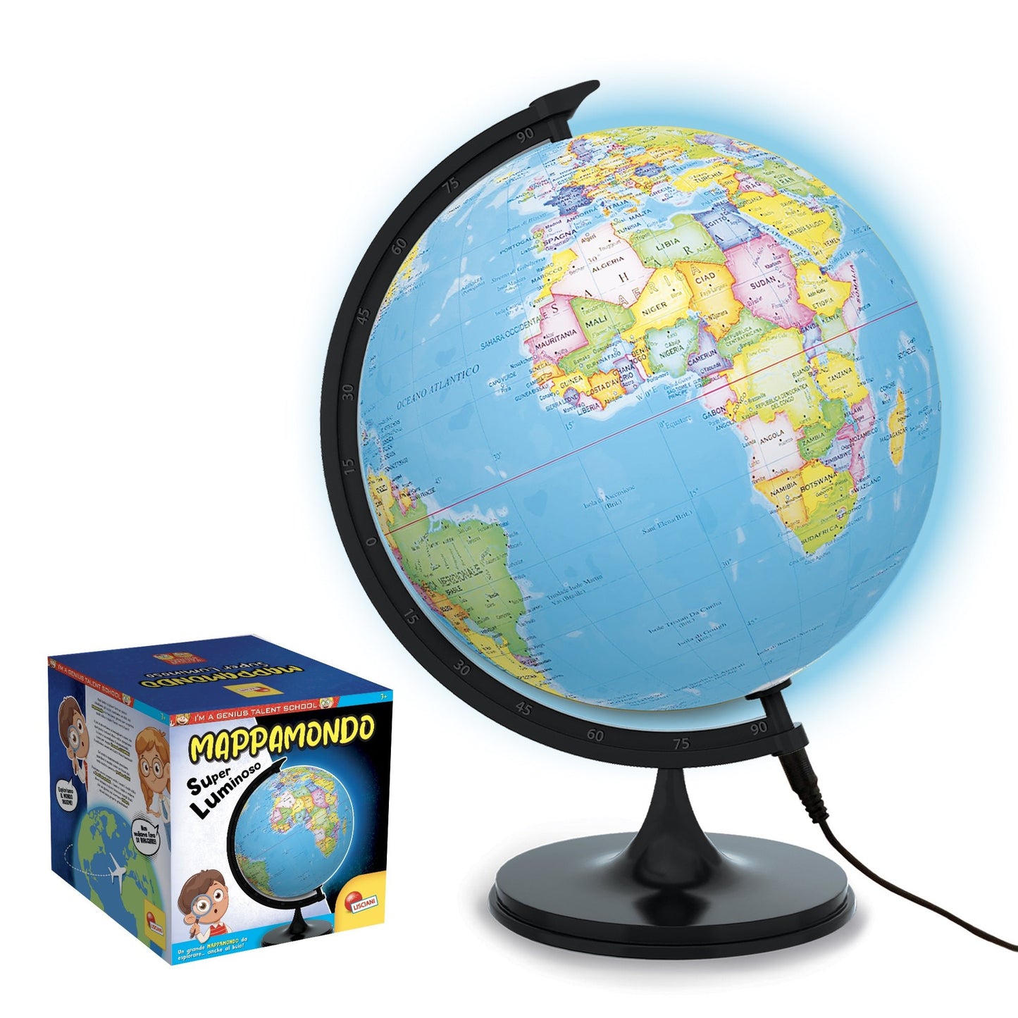 Mappamondo Super Luminoso - Locotoys